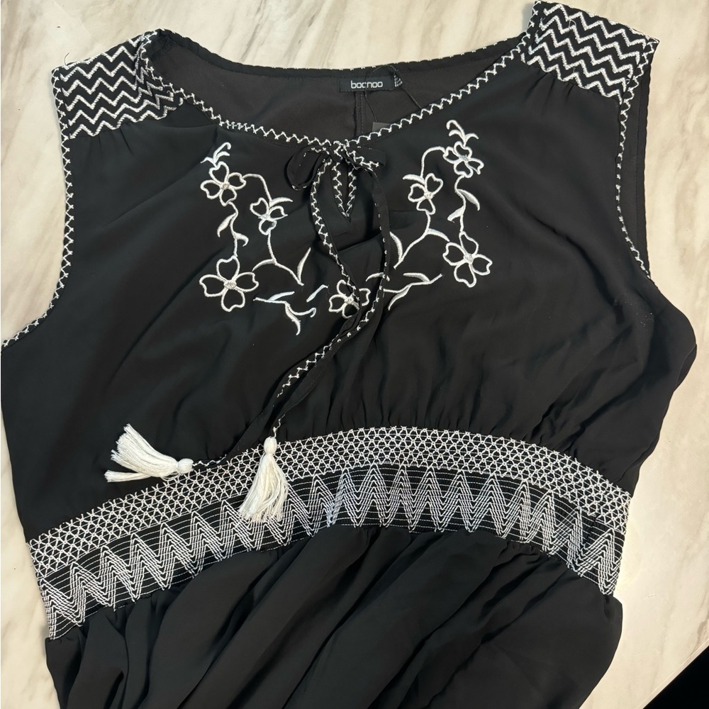 Boohoo women's dress size black size 22 - Picture 3 of 8